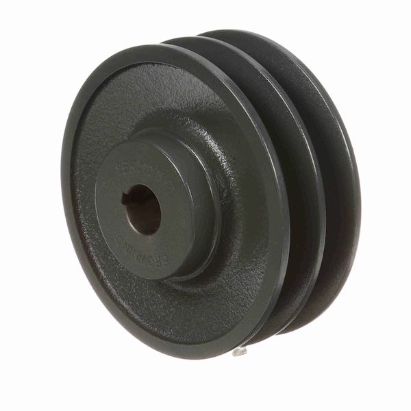 2 Groove Cast Iron Fhp - Finished Bore Sheave, 2BK50X3/4